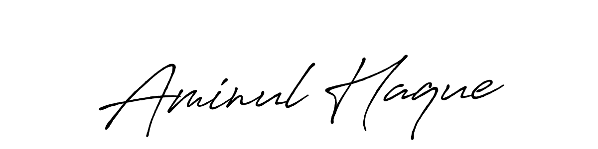 Make a beautiful signature design for name Aminul Haque. Use this online signature maker to create a handwritten signature for free. Aminul Haque signature style 7 images and pictures png