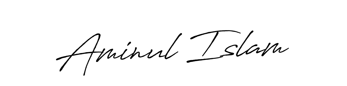 The best way (Antro_Vectra_Bolder) to make a short signature is to pick only two or three words in your name. The name Aminul Islam include a total of six letters. For converting this name. Aminul Islam signature style 7 images and pictures png