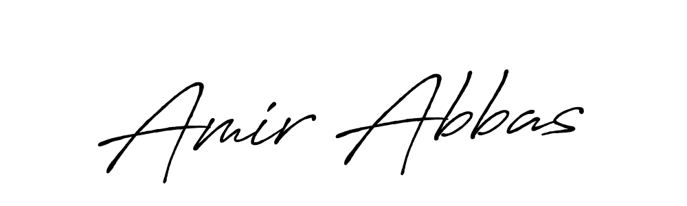 if you are searching for the best signature style for your name Amir Abbas. so please give up your signature search. here we have designed multiple signature styles  using Antro_Vectra_Bolder. Amir Abbas signature style 7 images and pictures png