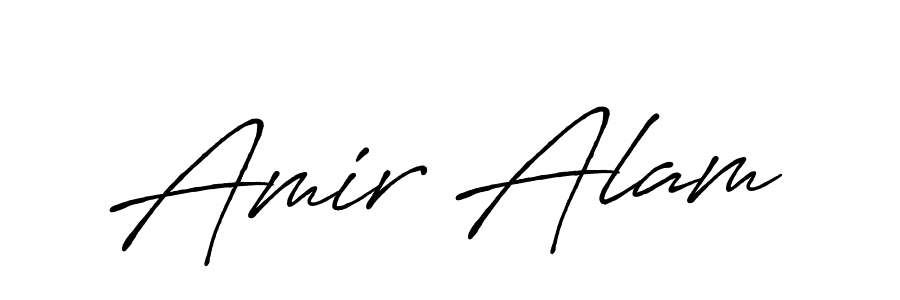 You should practise on your own different ways (Antro_Vectra_Bolder) to write your name (Amir Alam) in signature. don't let someone else do it for you. Amir Alam signature style 7 images and pictures png