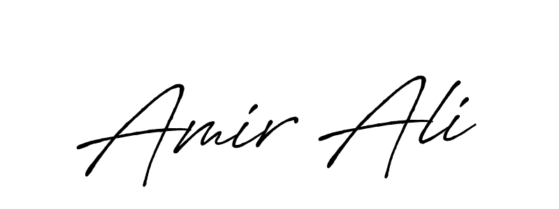 Make a short Amir Ali signature style. Manage your documents anywhere anytime using Antro_Vectra_Bolder. Create and add eSignatures, submit forms, share and send files easily. Amir Ali signature style 7 images and pictures png