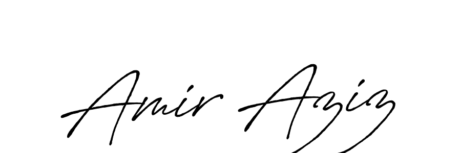 How to Draw Amir Aziz signature style? Antro_Vectra_Bolder is a latest design signature styles for name Amir Aziz. Amir Aziz signature style 7 images and pictures png