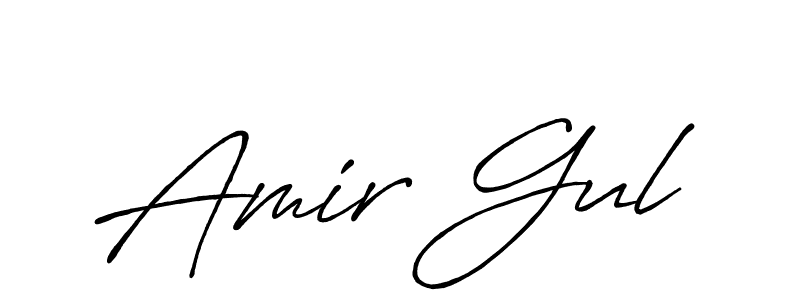 How to make Amir Gul signature? Antro_Vectra_Bolder is a professional autograph style. Create handwritten signature for Amir Gul name. Amir Gul signature style 7 images and pictures png