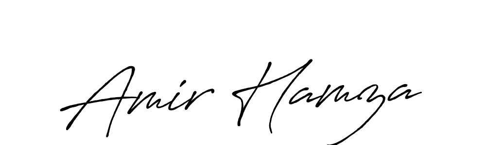Also You can easily find your signature by using the search form. We will create Amir Hamza name handwritten signature images for you free of cost using Antro_Vectra_Bolder sign style. Amir Hamza signature style 7 images and pictures png