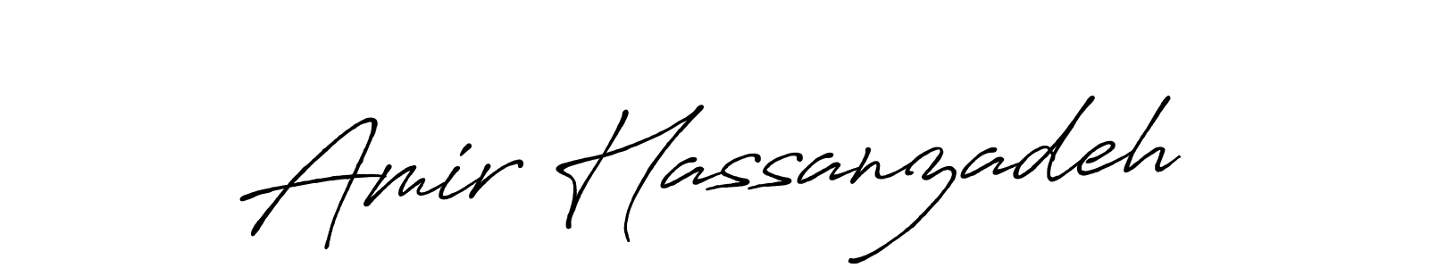 Here are the top 10 professional signature styles for the name Amir Hassanzadeh. These are the best autograph styles you can use for your name. Amir Hassanzadeh signature style 7 images and pictures png