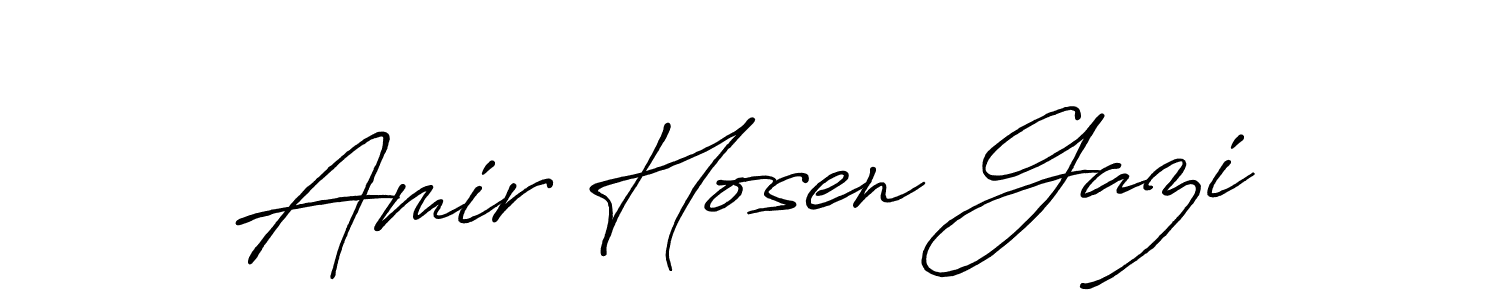 Here are the top 10 professional signature styles for the name Amir Hosen Gazi. These are the best autograph styles you can use for your name. Amir Hosen Gazi signature style 7 images and pictures png