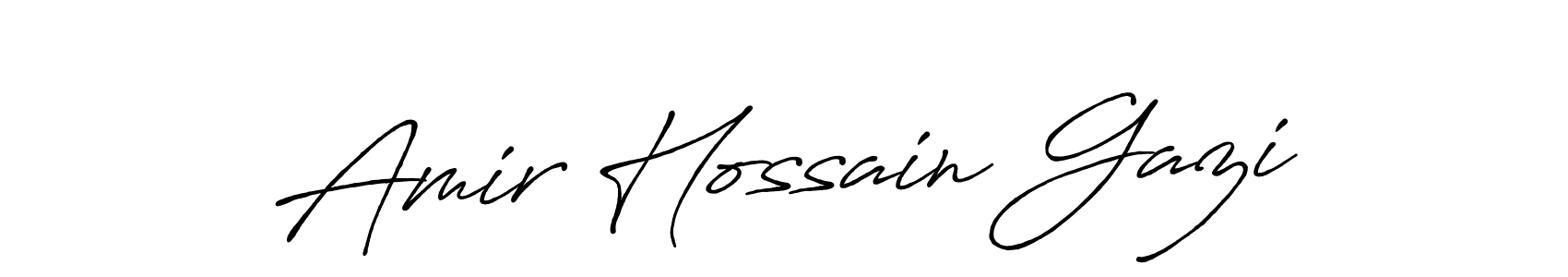 Make a beautiful signature design for name Amir Hossain Gazi. Use this online signature maker to create a handwritten signature for free. Amir Hossain Gazi signature style 7 images and pictures png