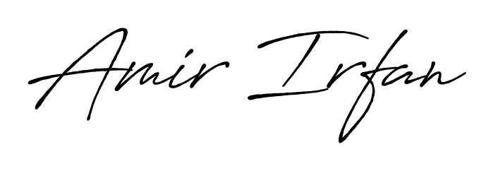 Check out images of Autograph of Amir Irfan name. Actor Amir Irfan Signature Style. Antro_Vectra_Bolder is a professional sign style online. Amir Irfan signature style 7 images and pictures png