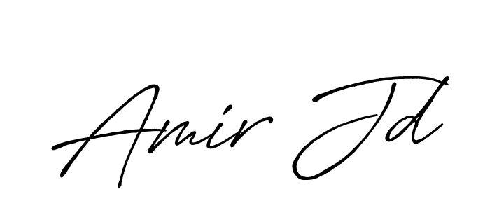 if you are searching for the best signature style for your name Amir Jd. so please give up your signature search. here we have designed multiple signature styles  using Antro_Vectra_Bolder. Amir Jd signature style 7 images and pictures png