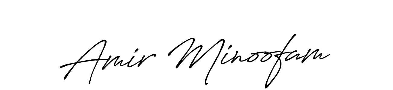 Once you've used our free online signature maker to create your best signature Antro_Vectra_Bolder style, it's time to enjoy all of the benefits that Amir Minoofam name signing documents. Amir Minoofam signature style 7 images and pictures png