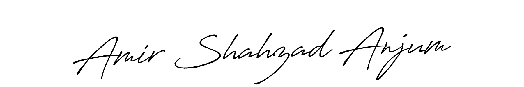 Similarly Antro_Vectra_Bolder is the best handwritten signature design. Signature creator online .You can use it as an online autograph creator for name Amir Shahzad Anjum. Amir Shahzad Anjum signature style 7 images and pictures png