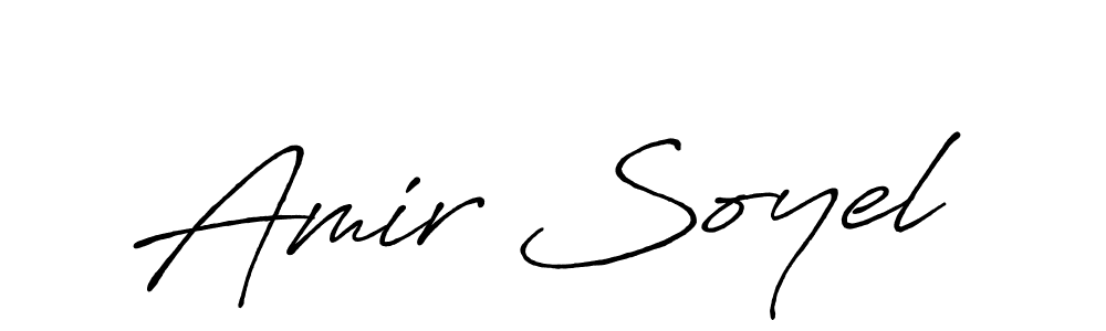 Antro_Vectra_Bolder is a professional signature style that is perfect for those who want to add a touch of class to their signature. It is also a great choice for those who want to make their signature more unique. Get Amir Soyel name to fancy signature for free. Amir Soyel signature style 7 images and pictures png