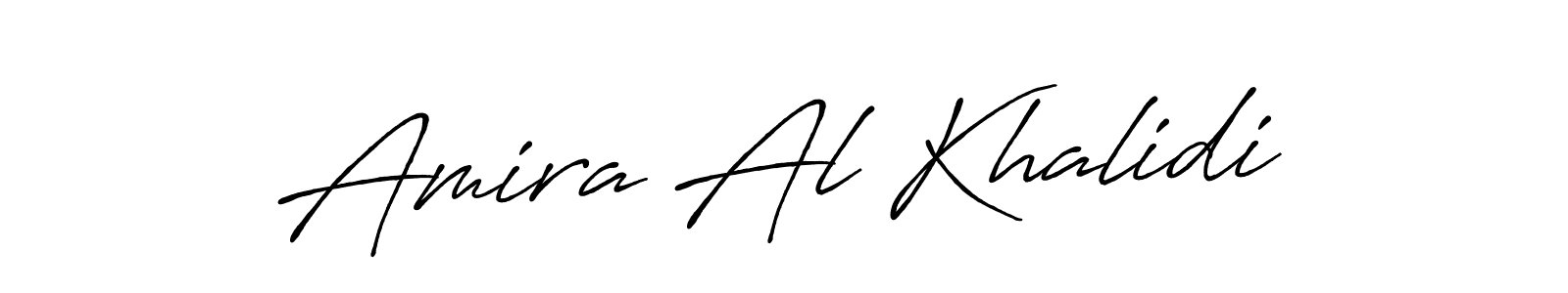 Make a beautiful signature design for name Amira Al Khalidi. Use this online signature maker to create a handwritten signature for free. Amira Al Khalidi signature style 7 images and pictures png