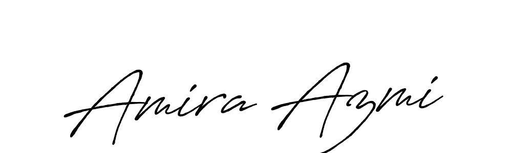 You should practise on your own different ways (Antro_Vectra_Bolder) to write your name (Amira Azmi) in signature. don't let someone else do it for you. Amira Azmi signature style 7 images and pictures png