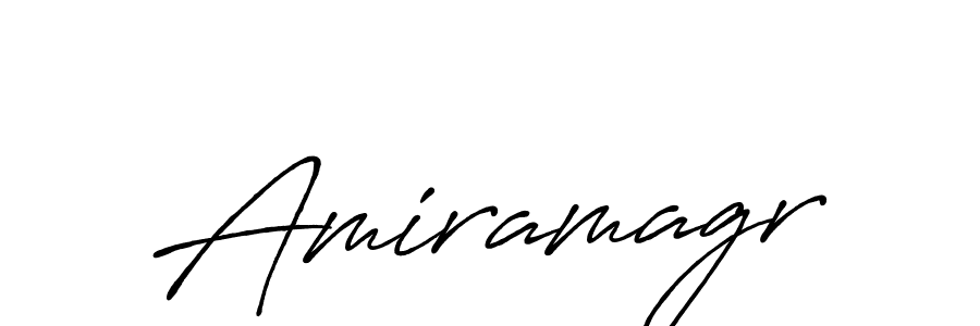 if you are searching for the best signature style for your name Amiramagr. so please give up your signature search. here we have designed multiple signature styles  using Antro_Vectra_Bolder. Amiramagr signature style 7 images and pictures png