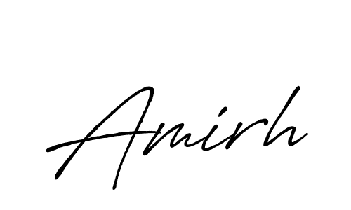 You should practise on your own different ways (Antro_Vectra_Bolder) to write your name (Amirh) in signature. don't let someone else do it for you. Amirh signature style 7 images and pictures png