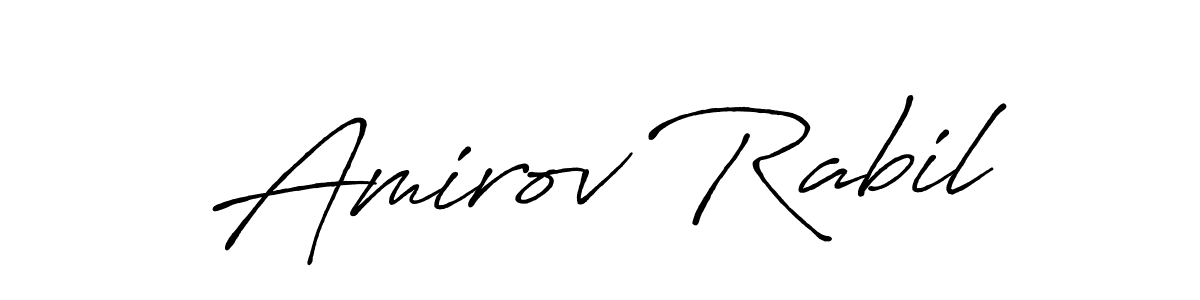 Best and Professional Signature Style for Amirov Rabil. Antro_Vectra_Bolder Best Signature Style Collection. Amirov Rabil signature style 7 images and pictures png