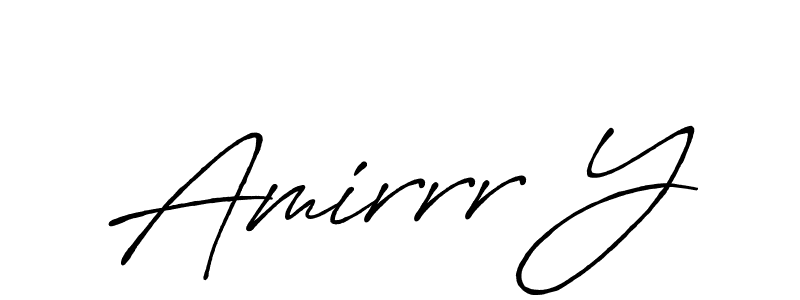 Once you've used our free online signature maker to create your best signature Antro_Vectra_Bolder style, it's time to enjoy all of the benefits that Amirrr Y name signing documents. Amirrr Y signature style 7 images and pictures png