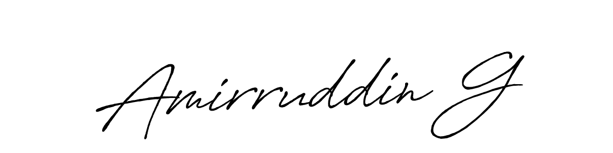 You should practise on your own different ways (Antro_Vectra_Bolder) to write your name (Amirruddin G) in signature. don't let someone else do it for you. Amirruddin G signature style 7 images and pictures png