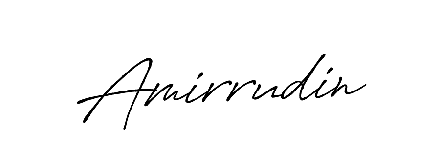 Also You can easily find your signature by using the search form. We will create Amirrudin name handwritten signature images for you free of cost using Antro_Vectra_Bolder sign style. Amirrudin signature style 7 images and pictures png