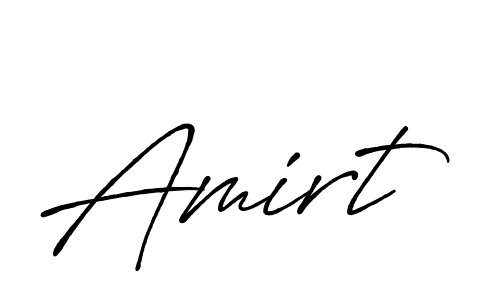 Create a beautiful signature design for name Amirt. With this signature (Antro_Vectra_Bolder) fonts, you can make a handwritten signature for free. Amirt signature style 7 images and pictures png