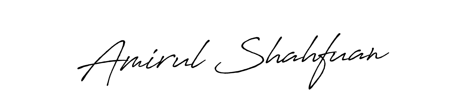 Best and Professional Signature Style for Amirul Shahfuan. Antro_Vectra_Bolder Best Signature Style Collection. Amirul Shahfuan signature style 7 images and pictures png