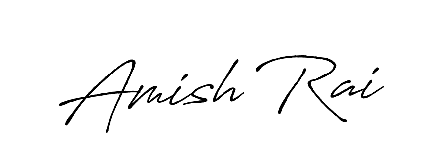 It looks lik you need a new signature style for name Amish Rai. Design unique handwritten (Antro_Vectra_Bolder) signature with our free signature maker in just a few clicks. Amish Rai signature style 7 images and pictures png