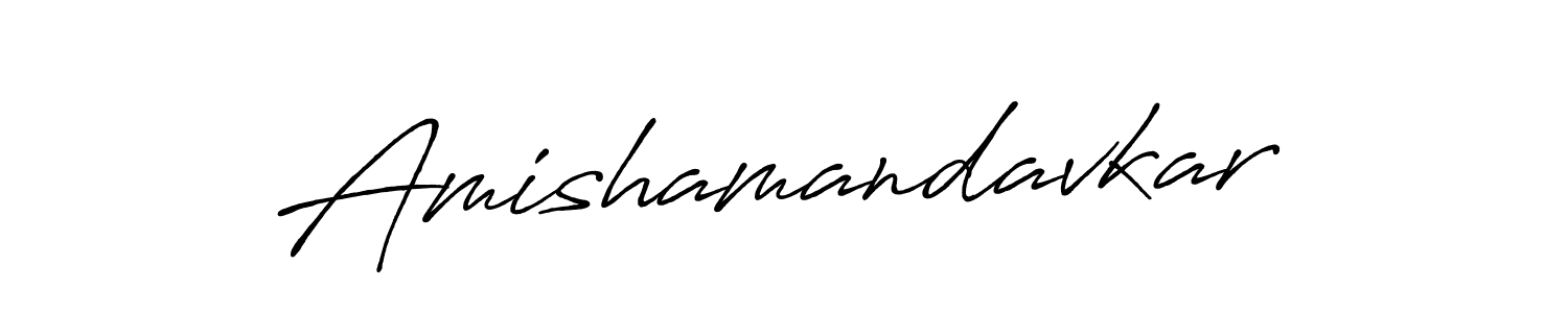 Also You can easily find your signature by using the search form. We will create Amishamandavkar name handwritten signature images for you free of cost using Antro_Vectra_Bolder sign style. Amishamandavkar signature style 7 images and pictures png