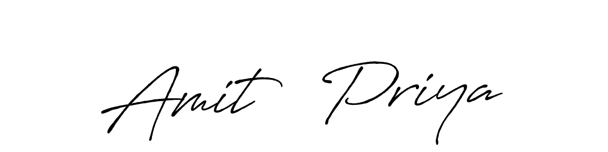 Here are the top 10 professional signature styles for the name Amit   Priya. These are the best autograph styles you can use for your name. Amit   Priya signature style 7 images and pictures png