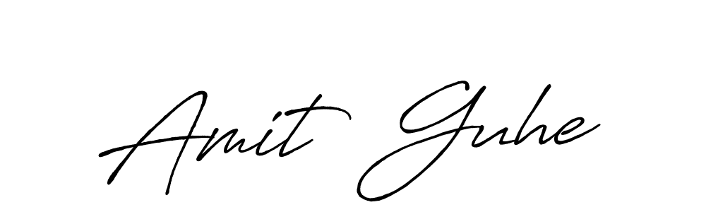 Here are the top 10 professional signature styles for the name Amit  Guhe. These are the best autograph styles you can use for your name. Amit  Guhe signature style 7 images and pictures png