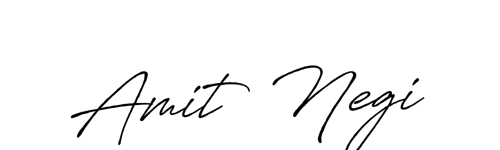 Similarly Antro_Vectra_Bolder is the best handwritten signature design. Signature creator online .You can use it as an online autograph creator for name Amit  Negi. Amit  Negi signature style 7 images and pictures png