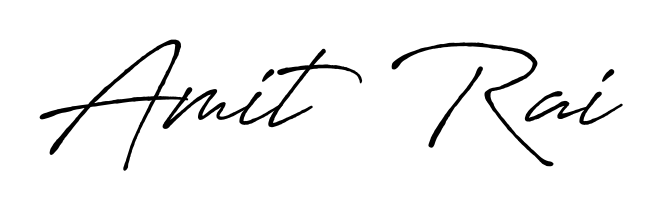 Practice writing Amit  Rai with the flow of Antro_Vectra_Bolder lettering. A fantastic source of inspiration for developing your personal signature style. Amit  Rai signature style 7 images and pictures png