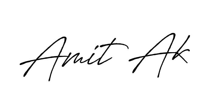 You can use this online signature creator to create a handwritten signature for the name Amit Ak. This is the best online autograph maker. Amit Ak signature style 7 images and pictures png