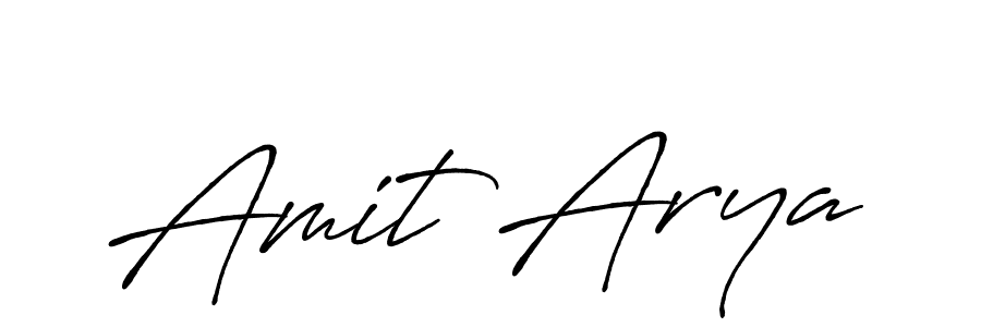 It looks lik you need a new signature style for name Amit Arya. Design unique handwritten (Antro_Vectra_Bolder) signature with our free signature maker in just a few clicks. Amit Arya signature style 7 images and pictures png