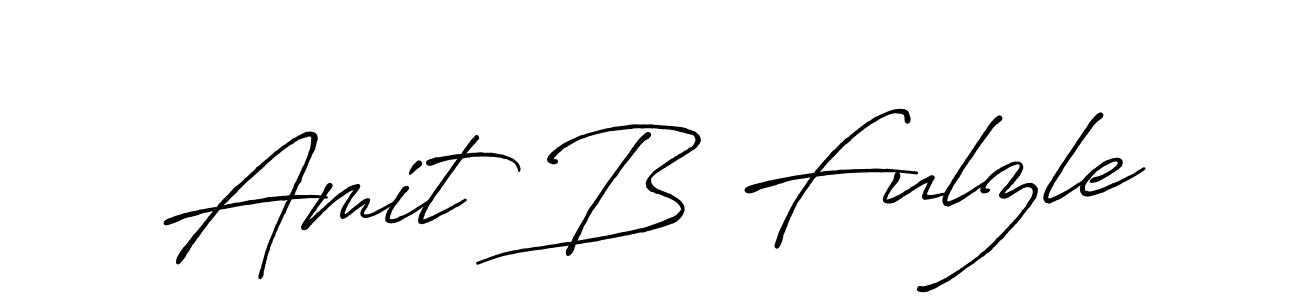 Antro_Vectra_Bolder is a professional signature style that is perfect for those who want to add a touch of class to their signature. It is also a great choice for those who want to make their signature more unique. Get Amit B Fulzle name to fancy signature for free. Amit B Fulzle signature style 7 images and pictures png