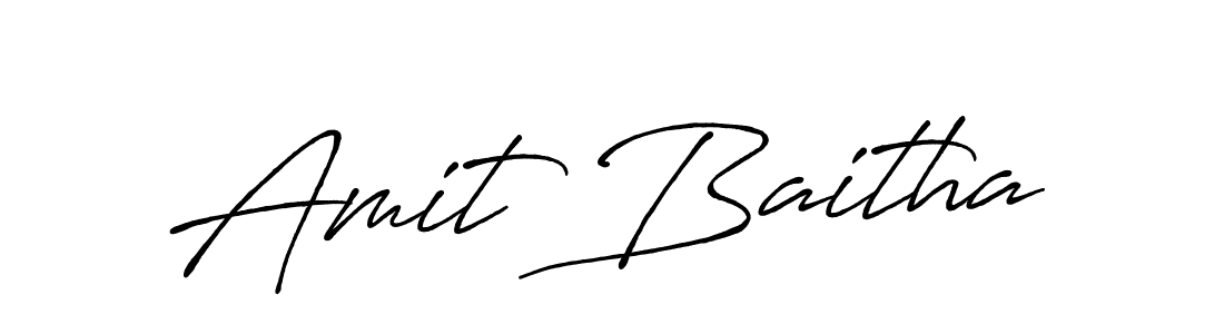 This is the best signature style for the Amit Baitha name. Also you like these signature font (Antro_Vectra_Bolder). Mix name signature. Amit Baitha signature style 7 images and pictures png