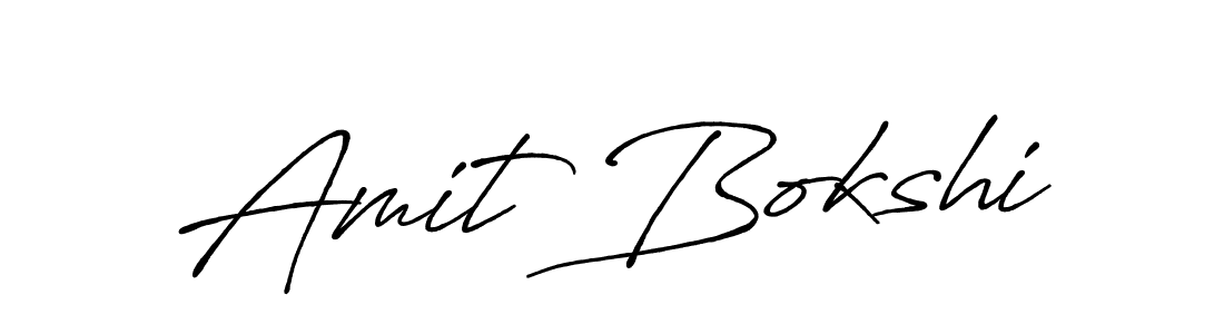 It looks lik you need a new signature style for name Amit Bokshi. Design unique handwritten (Antro_Vectra_Bolder) signature with our free signature maker in just a few clicks. Amit Bokshi signature style 7 images and pictures png