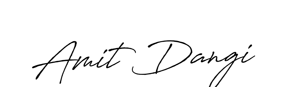 Make a beautiful signature design for name Amit Dangi. Use this online signature maker to create a handwritten signature for free. Amit Dangi signature style 7 images and pictures png