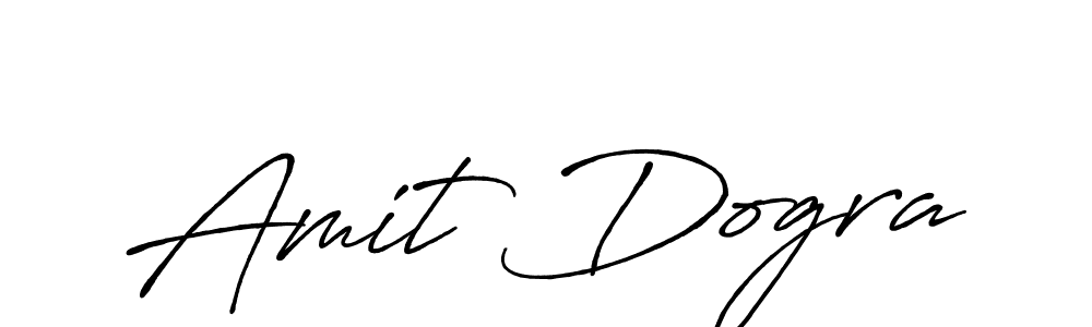 It looks lik you need a new signature style for name Amit Dogra. Design unique handwritten (Antro_Vectra_Bolder) signature with our free signature maker in just a few clicks. Amit Dogra signature style 7 images and pictures png