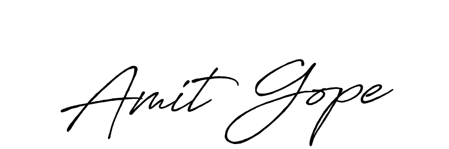 Here are the top 10 professional signature styles for the name Amit Gope. These are the best autograph styles you can use for your name. Amit Gope signature style 7 images and pictures png