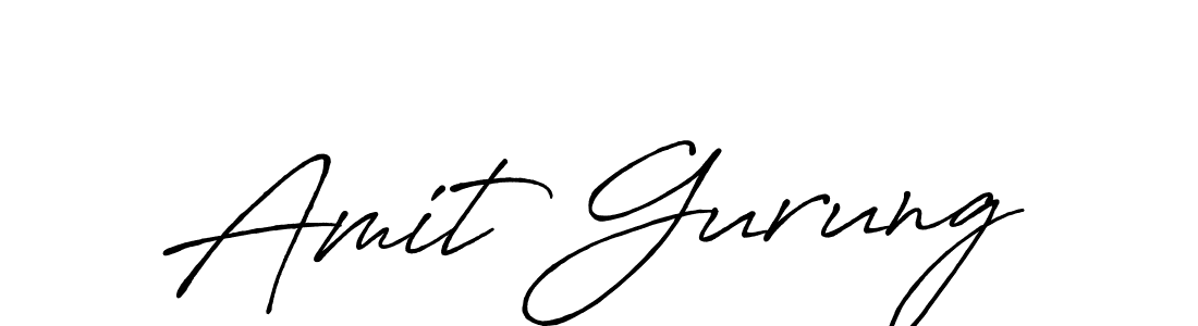 Make a short Amit Gurung signature style. Manage your documents anywhere anytime using Antro_Vectra_Bolder. Create and add eSignatures, submit forms, share and send files easily. Amit Gurung signature style 7 images and pictures png