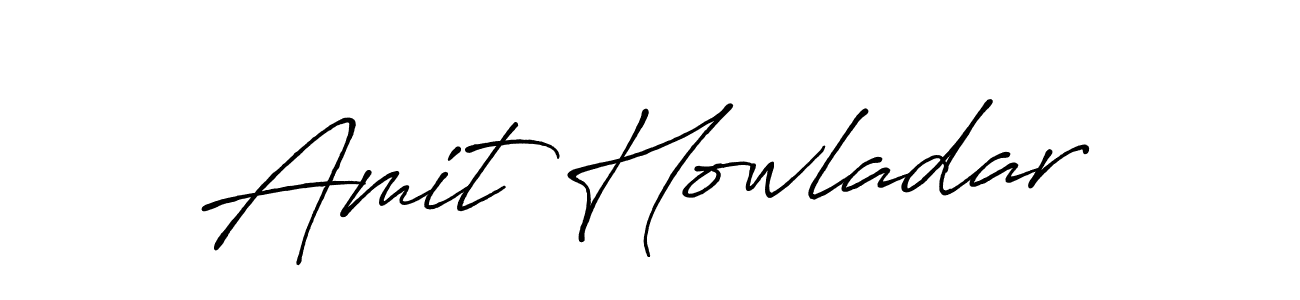Use a signature maker to create a handwritten signature online. With this signature software, you can design (Antro_Vectra_Bolder) your own signature for name Amit Howladar. Amit Howladar signature style 7 images and pictures png