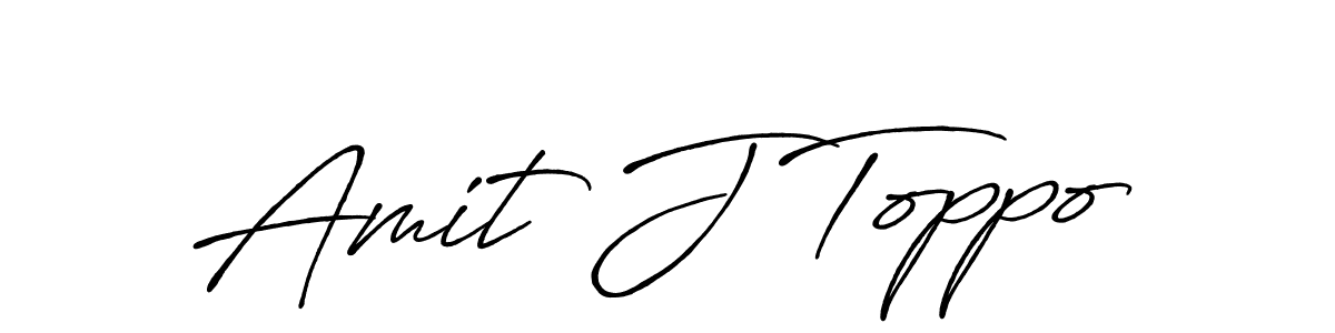 The best way (Antro_Vectra_Bolder) to make a short signature is to pick only two or three words in your name. The name Amit J Toppo include a total of six letters. For converting this name. Amit J Toppo signature style 7 images and pictures png