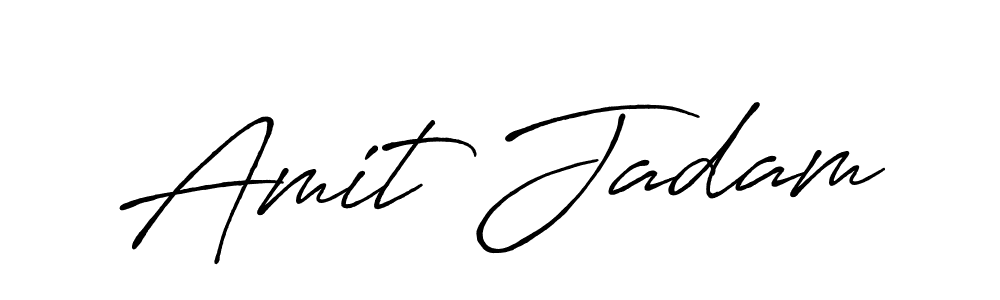 Once you've used our free online signature maker to create your best signature Antro_Vectra_Bolder style, it's time to enjoy all of the benefits that Amit Jadam name signing documents. Amit Jadam signature style 7 images and pictures png