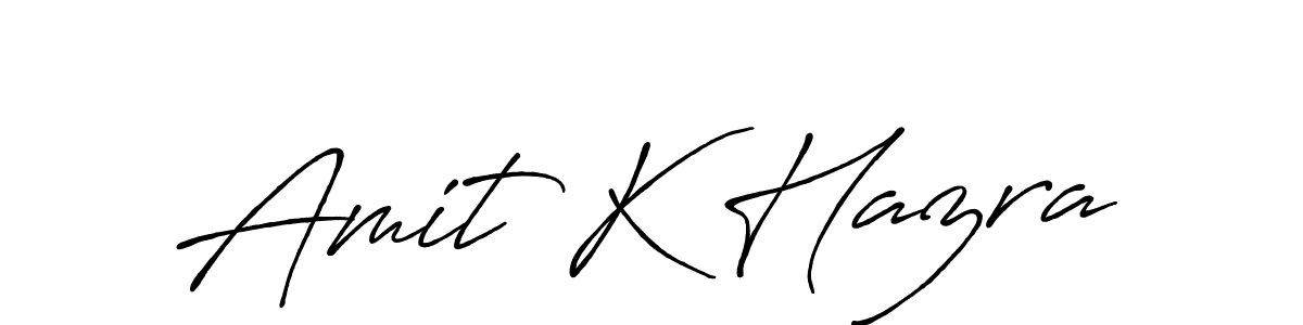 The best way (Antro_Vectra_Bolder) to make a short signature is to pick only two or three words in your name. The name Amit K Hazra include a total of six letters. For converting this name. Amit K Hazra signature style 7 images and pictures png