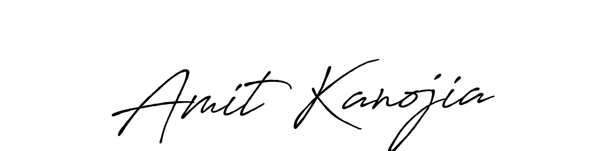 if you are searching for the best signature style for your name Amit Kanojia. so please give up your signature search. here we have designed multiple signature styles  using Antro_Vectra_Bolder. Amit Kanojia signature style 7 images and pictures png