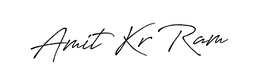 You should practise on your own different ways (Antro_Vectra_Bolder) to write your name (Amit Kr Ram) in signature. don't let someone else do it for you. Amit Kr Ram signature style 7 images and pictures png