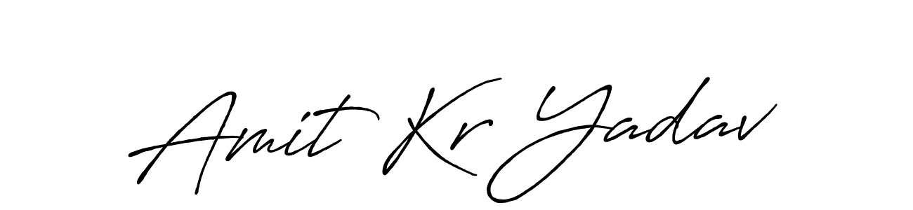 You should practise on your own different ways (Antro_Vectra_Bolder) to write your name (Amit Kr Yadav) in signature. don't let someone else do it for you. Amit Kr Yadav signature style 7 images and pictures png