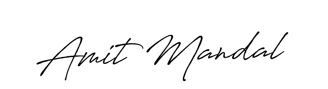 How to make Amit Mandal signature? Antro_Vectra_Bolder is a professional autograph style. Create handwritten signature for Amit Mandal name. Amit Mandal signature style 7 images and pictures png