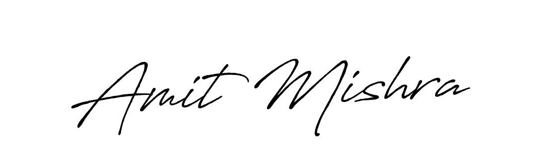 Amit Mishra stylish signature style. Best Handwritten Sign (Antro_Vectra_Bolder) for my name. Handwritten Signature Collection Ideas for my name Amit Mishra. Amit Mishra signature style 7 images and pictures png